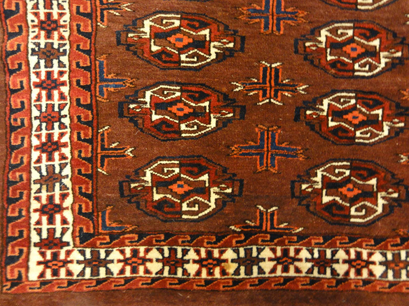 Antique Yomud Chuval 19th Cent.-Rugs & More-Santa Barbara Design Center