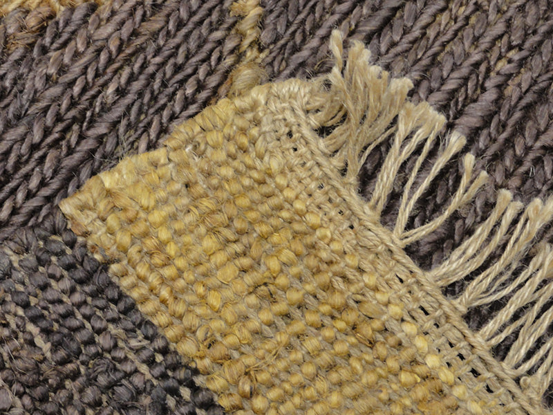 44973 Hand Woven Hemp Rug II