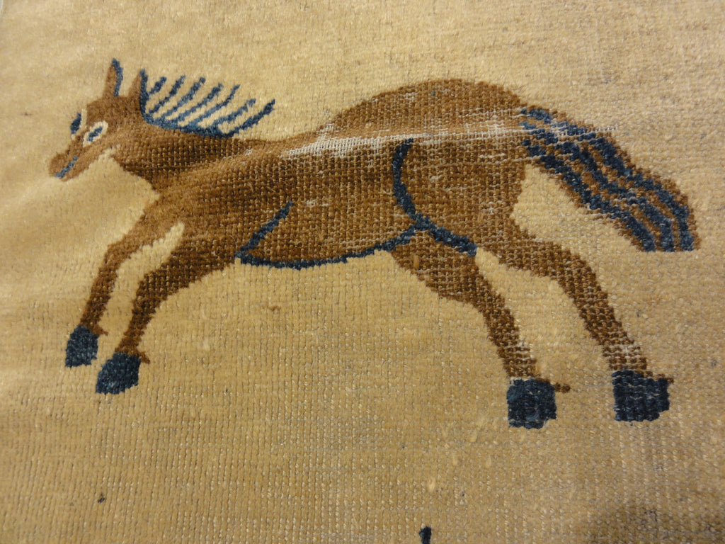 Antique Seven Horses Emperor’s Rug 30533