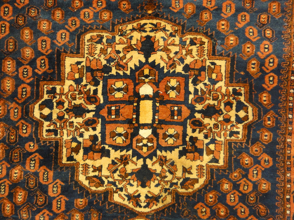 30658 Antique Intricate Botteh Afshar Rug
