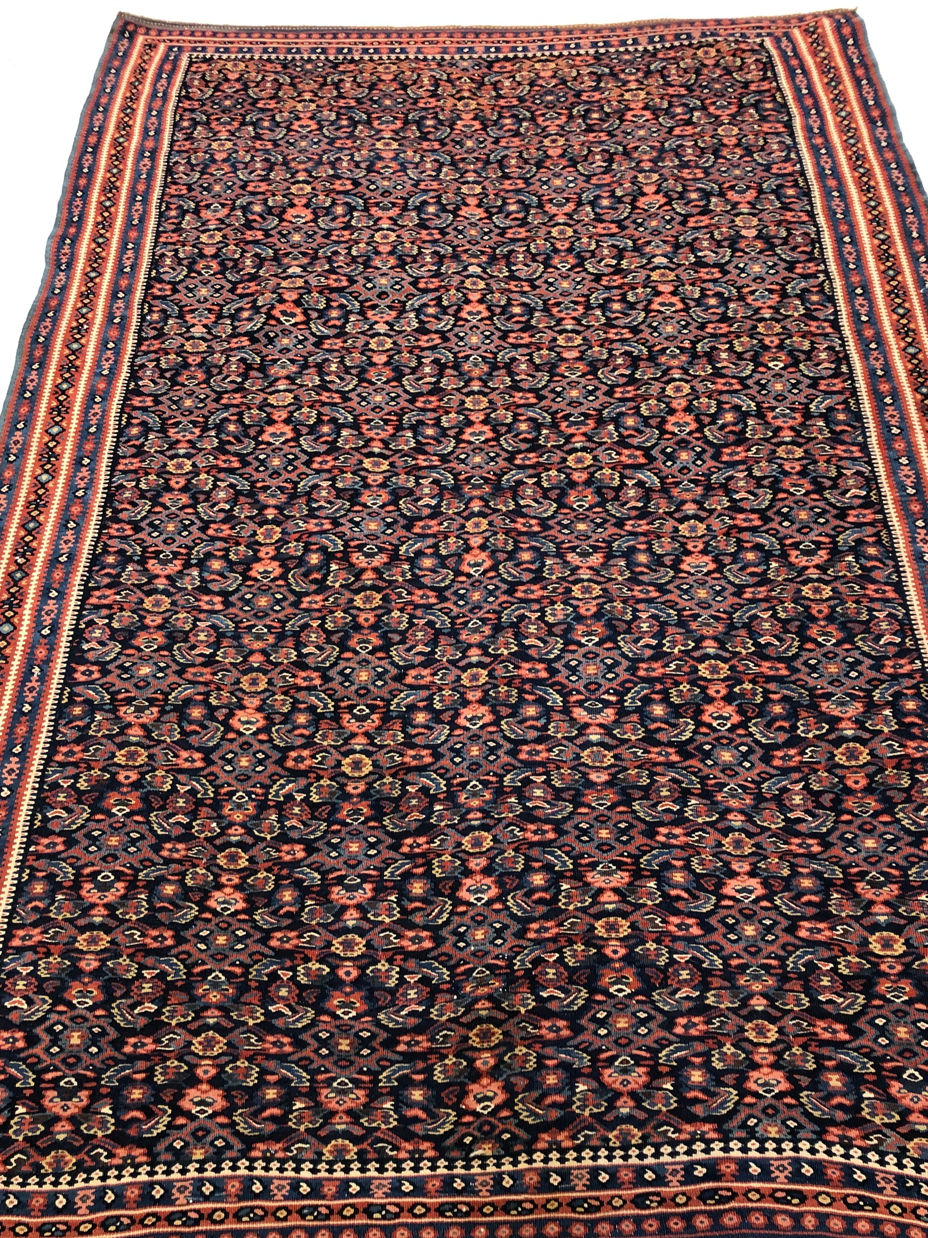Antique Bijar Kelim 38013