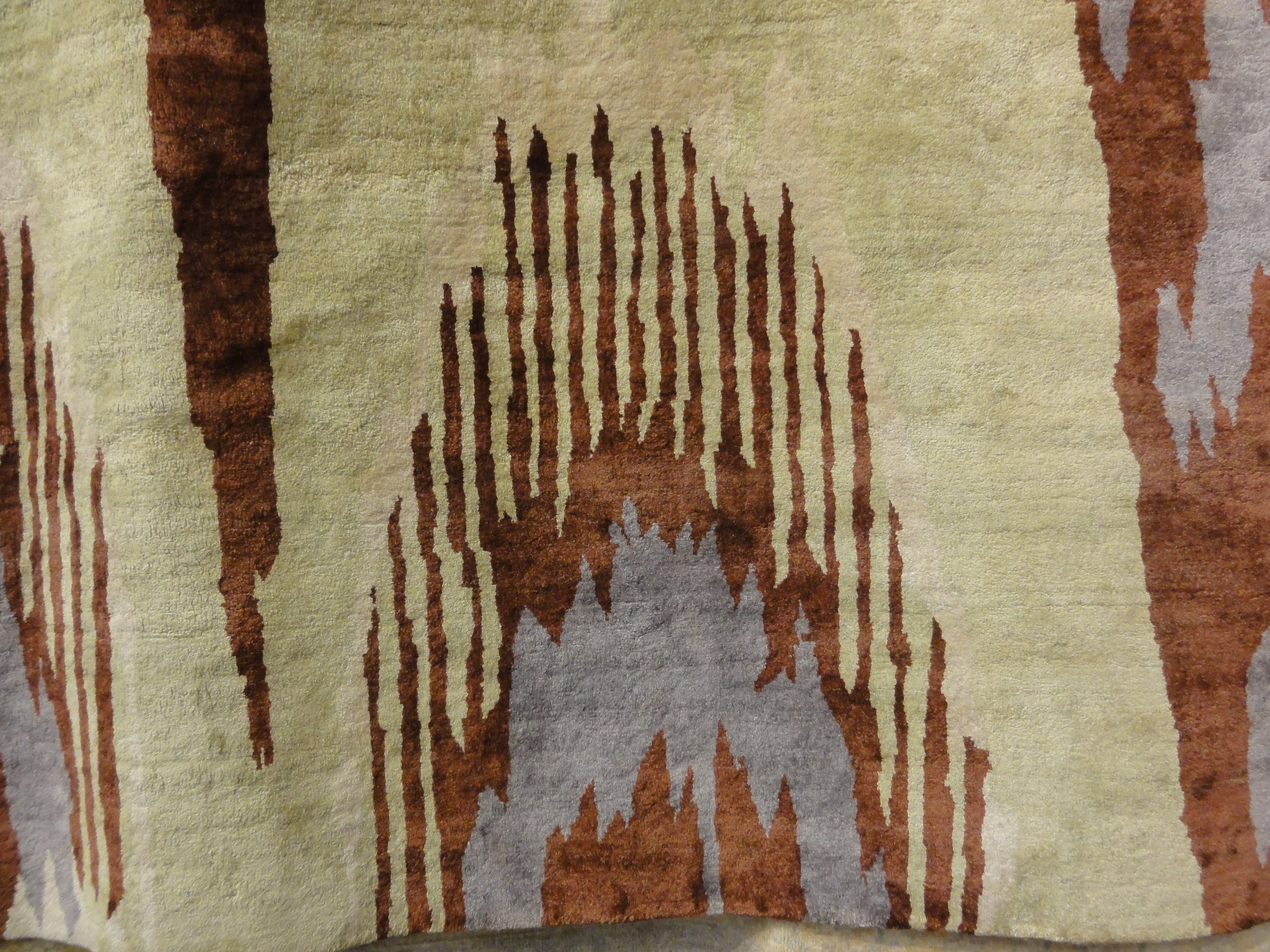 43785 Finest Silk Ikat Rug