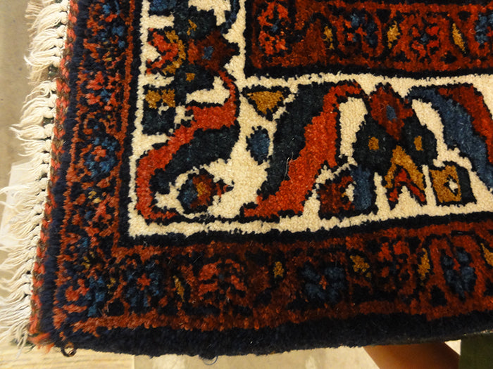 35097 Antique Bakhtiari Rug