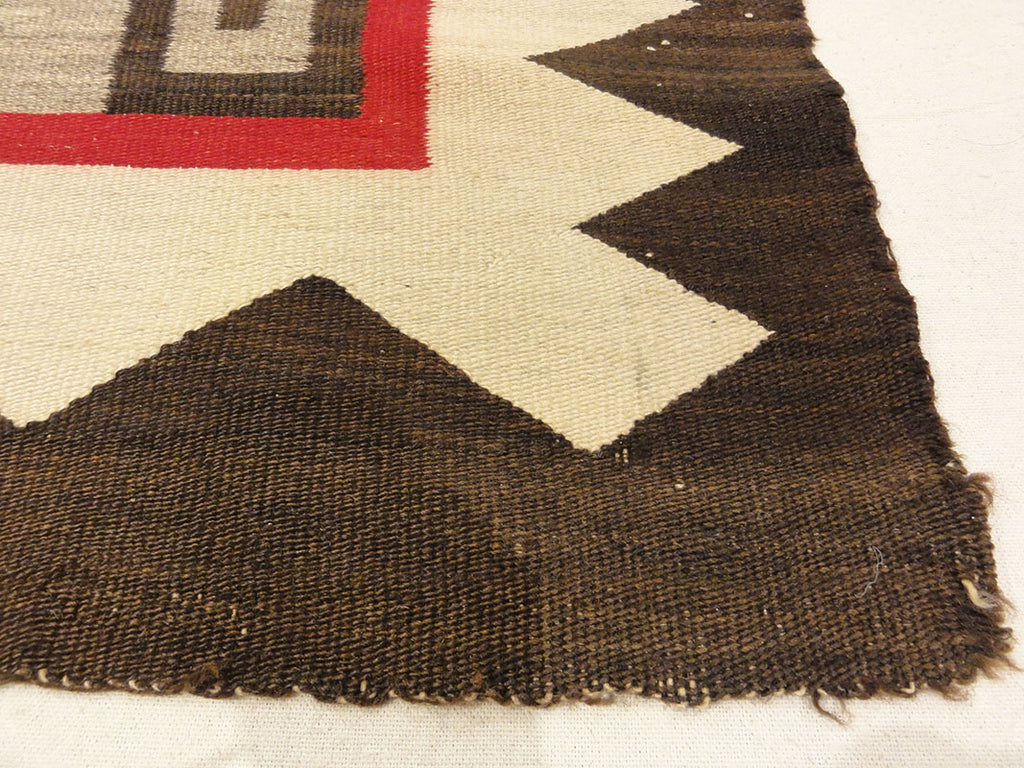 31243 Large Antique Navajo Rug circa 1890-1900