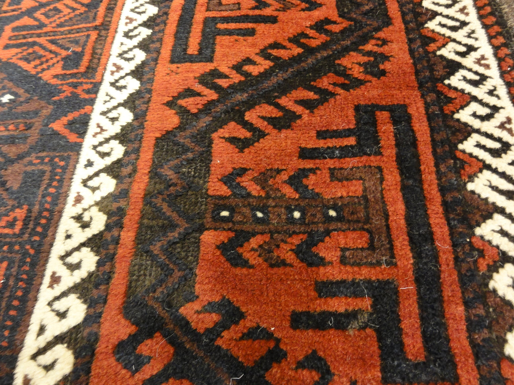 30499 Antique Original Afghani Beluch Circa 1900