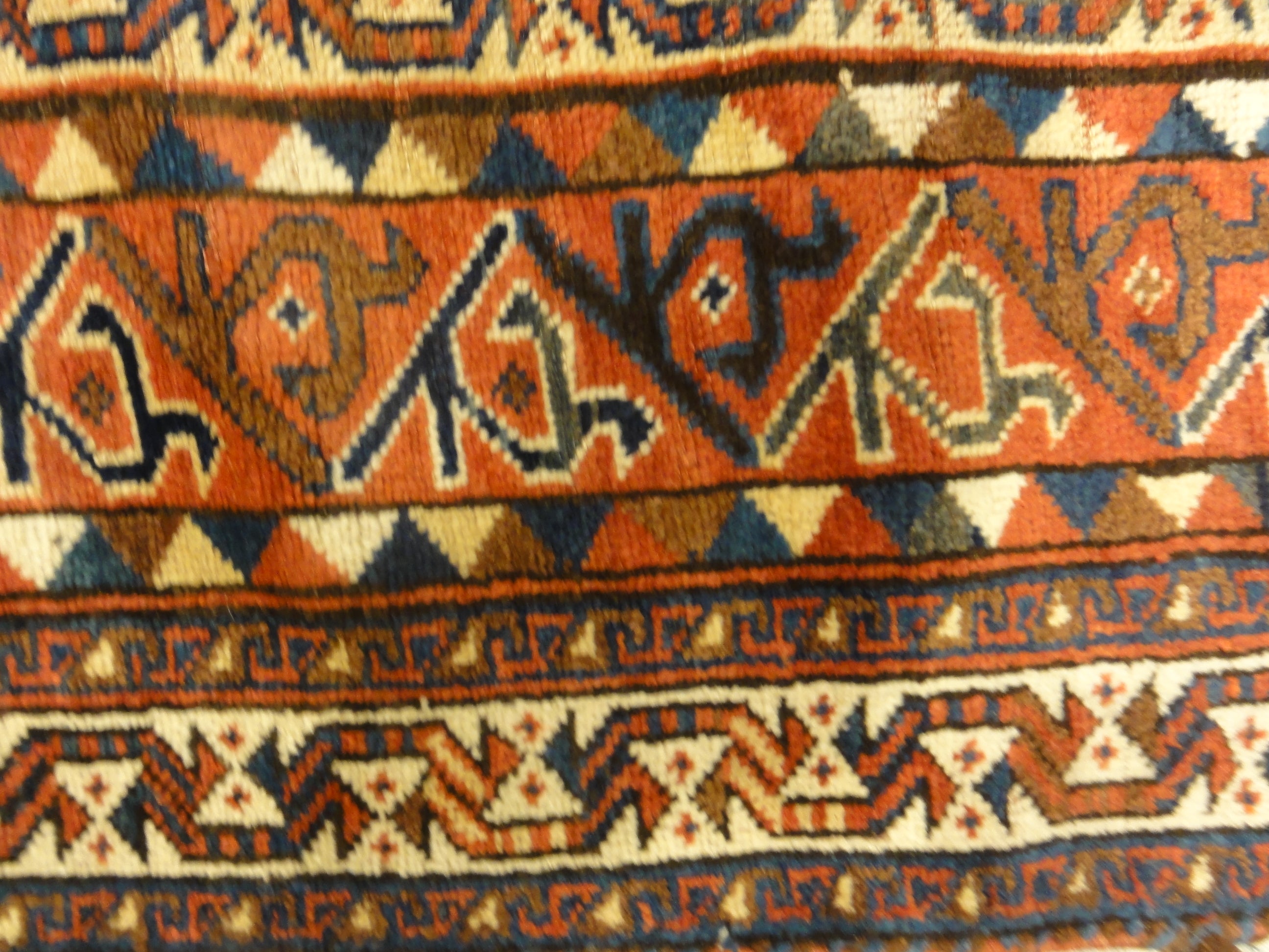 Antique Lori Persian Tribal Rug Circa 1880. A piece of genuine authentic antique woven carpet art sold by Santa Barbara Design Center Rugs and More.