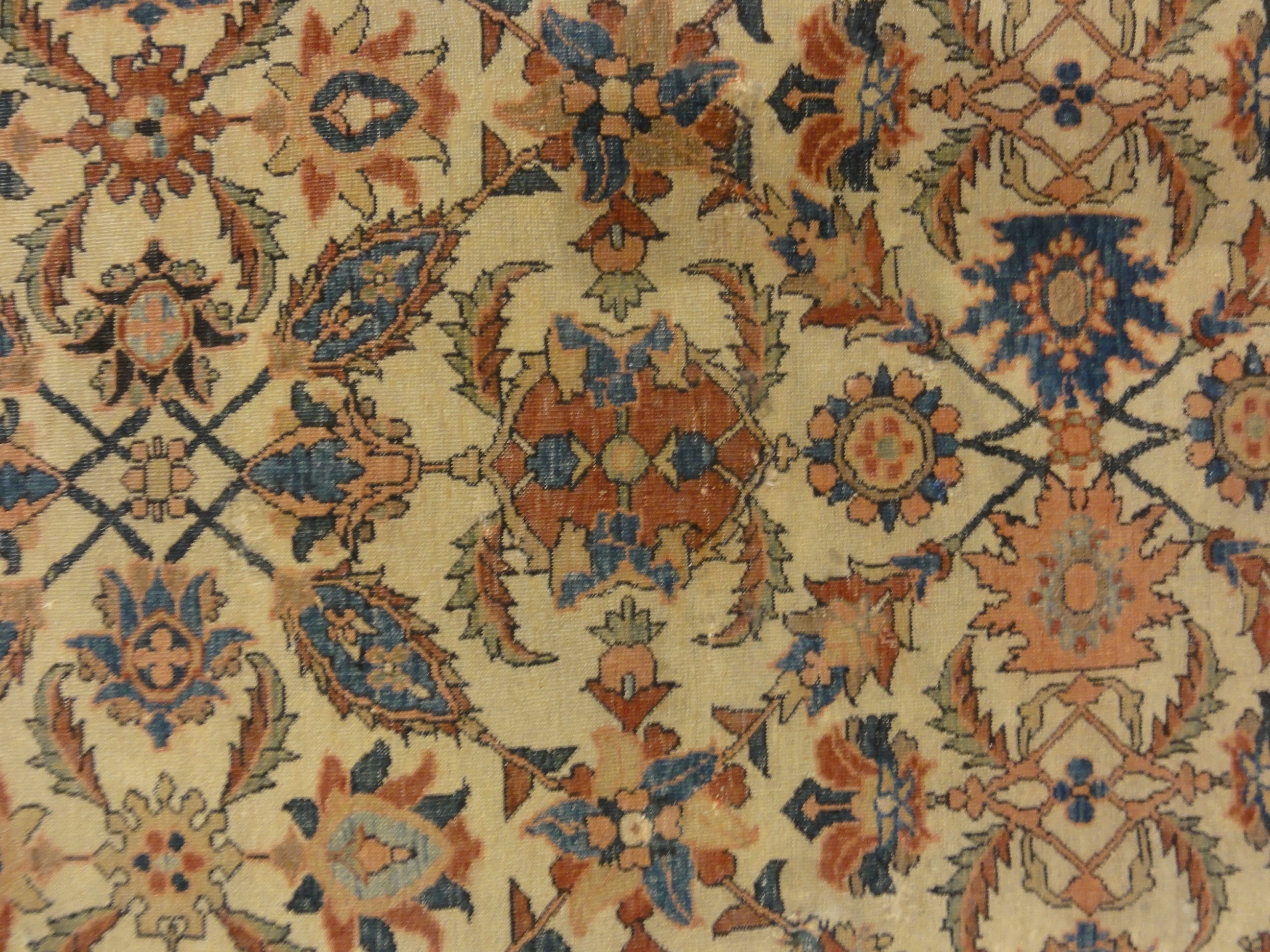 Extraordinarily Finely Knotted Exemplary Farahan Rug 30217