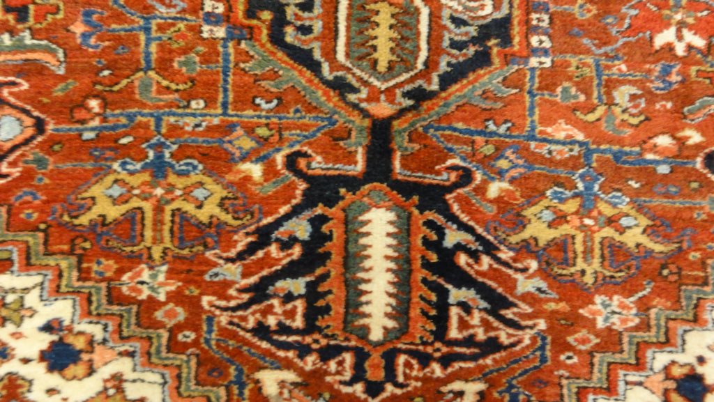 Antique Heriz Rug 34727