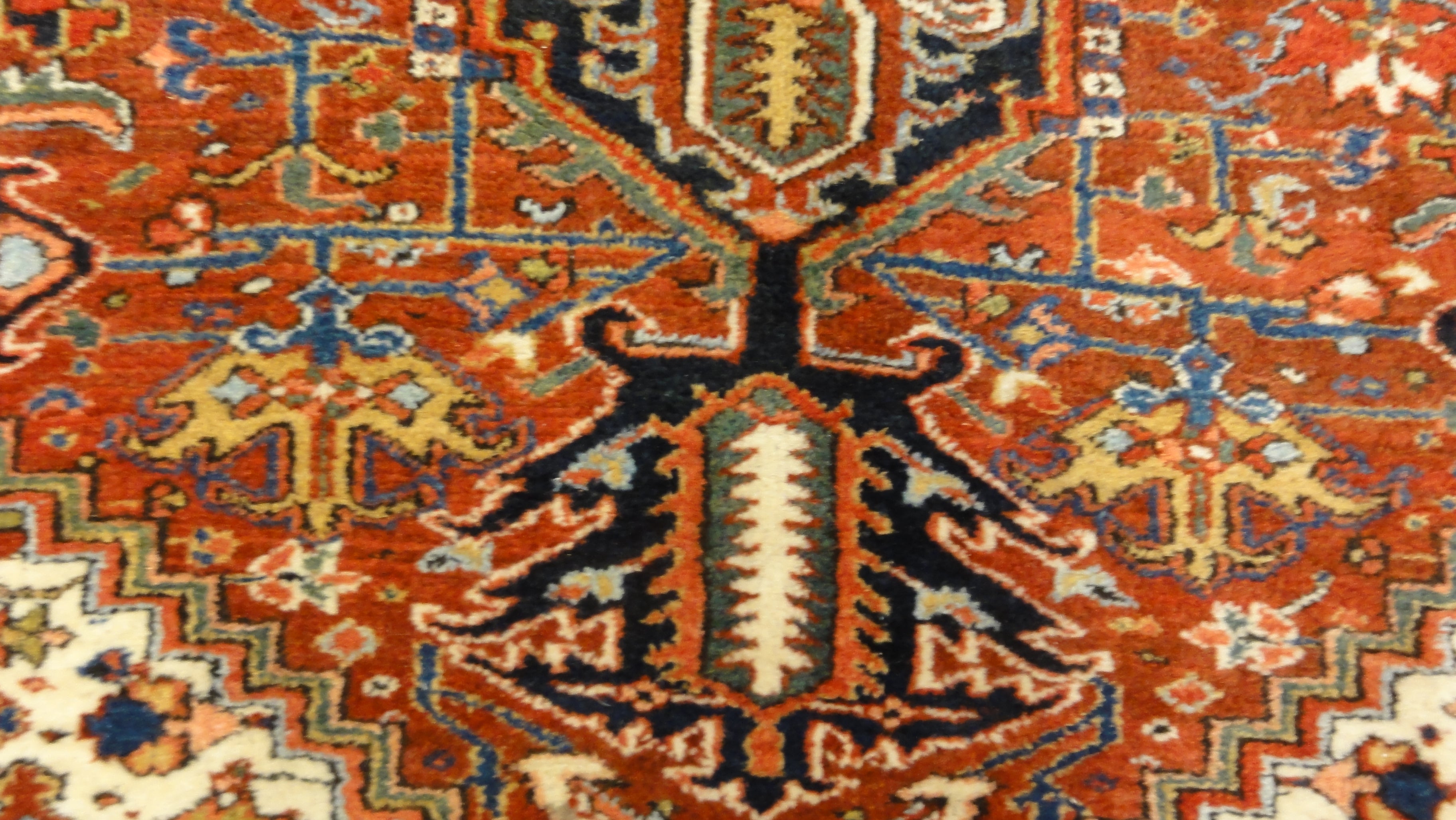 Antique Heriz Rug 34727