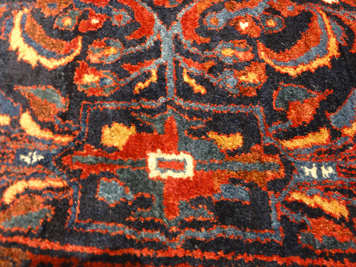 35097 Antique Bakhtiari Rug