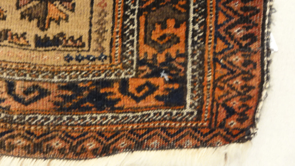 34644 Antique Baluchi Rug