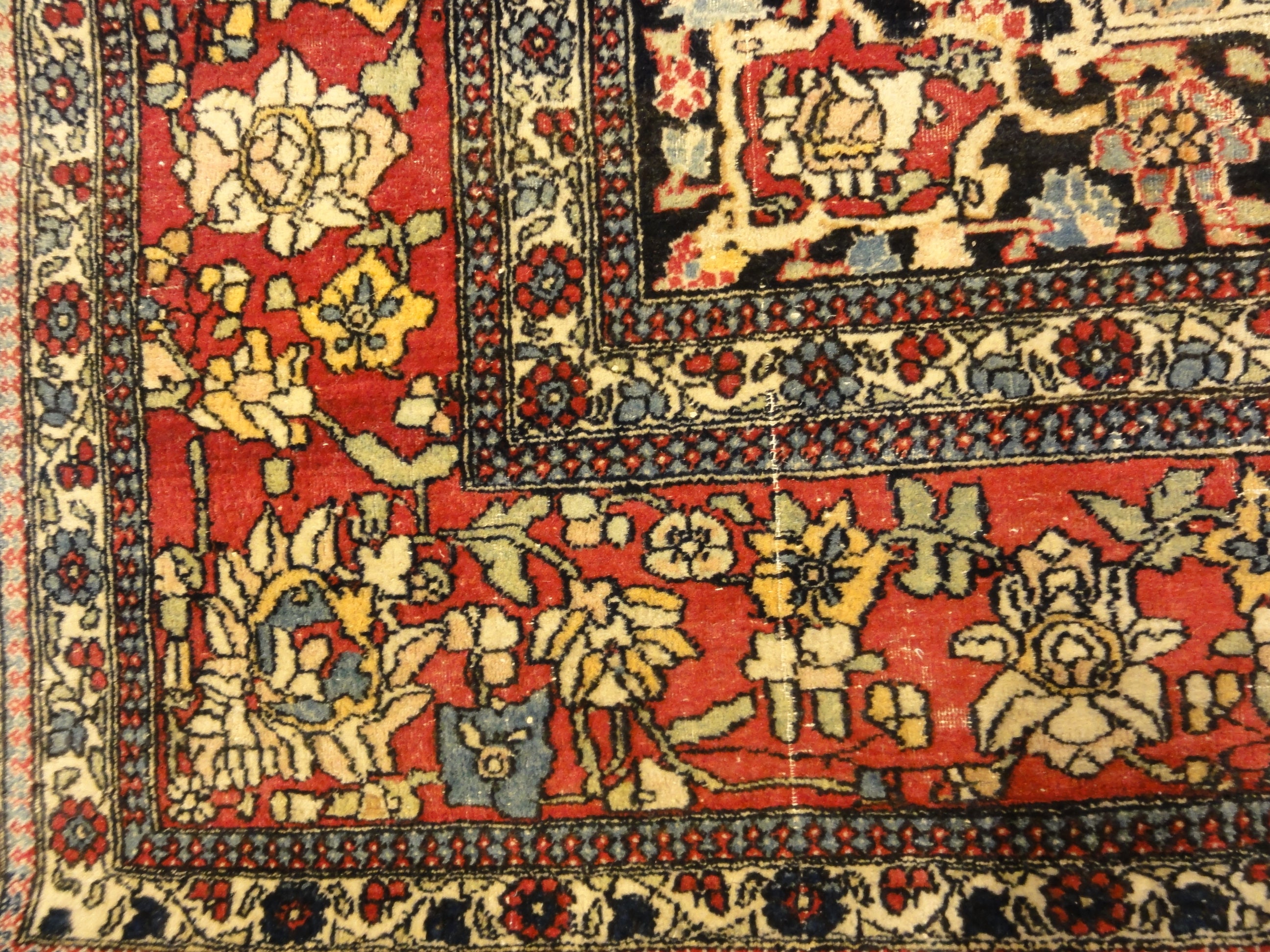 Antique Kerman Rug Circa 1890 36243