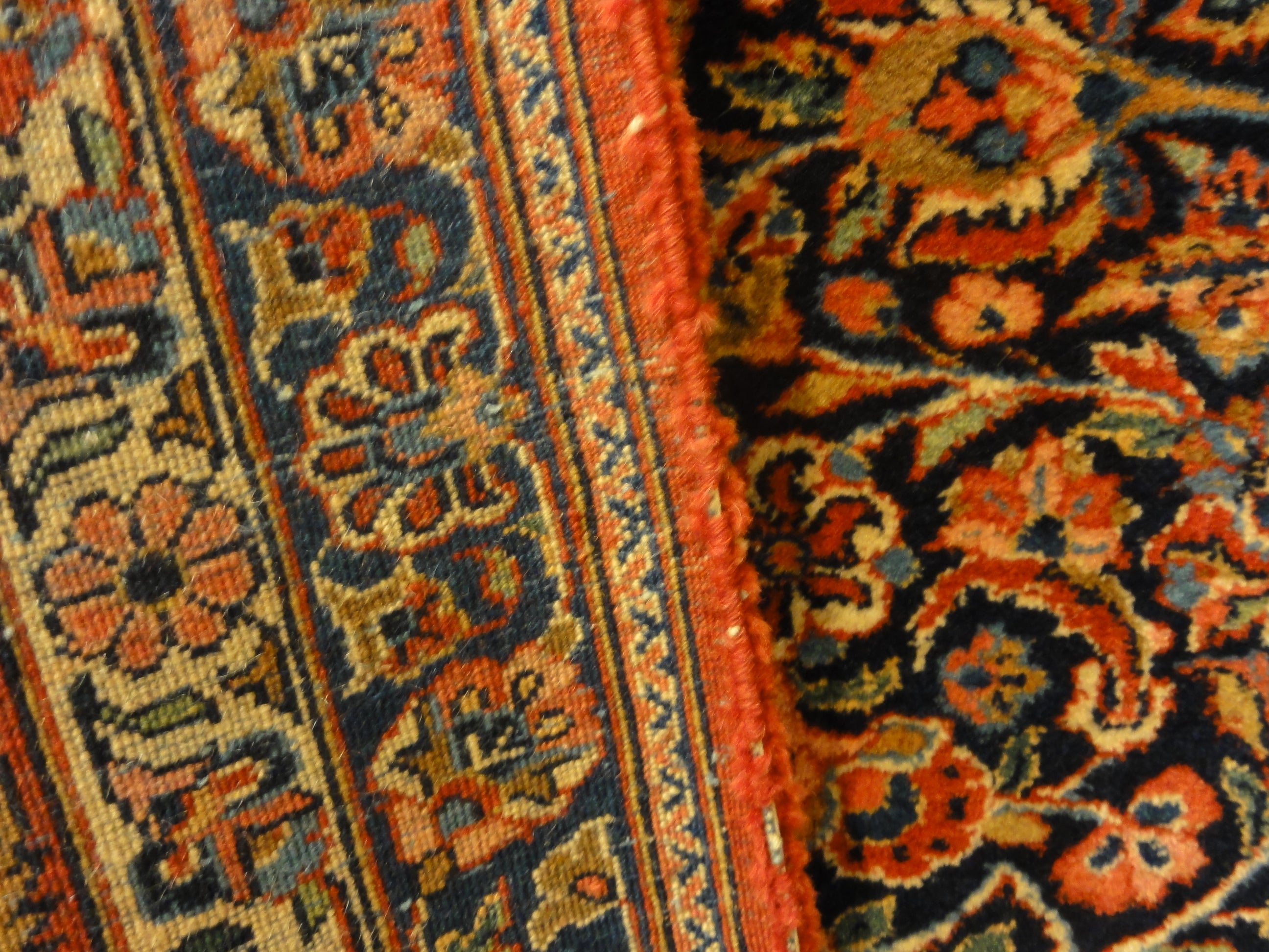 28529 Antique Kashan Rug