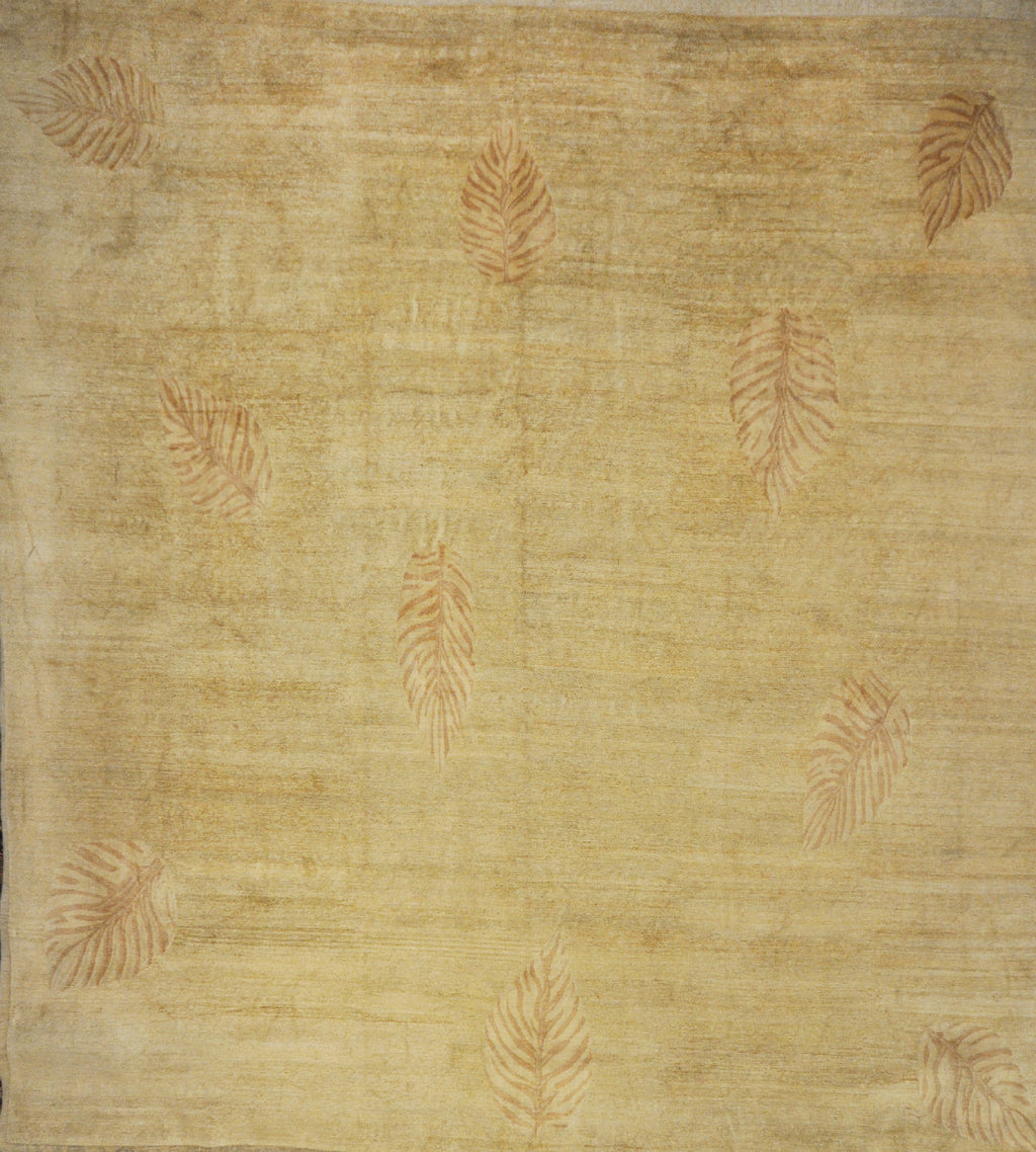 Tibetan Wool and Hemp Rug 44935