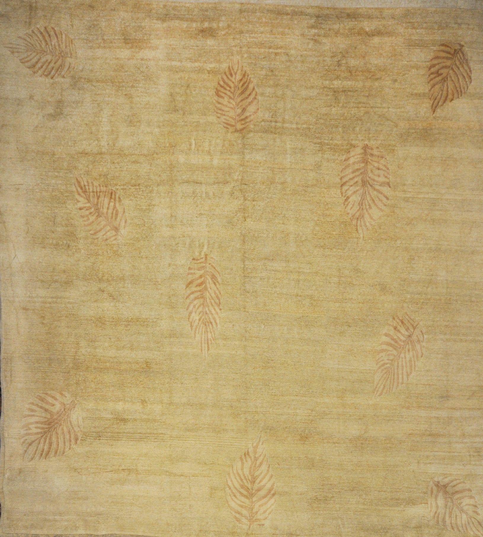 Tibetan Wool and Hemp Rug 44935