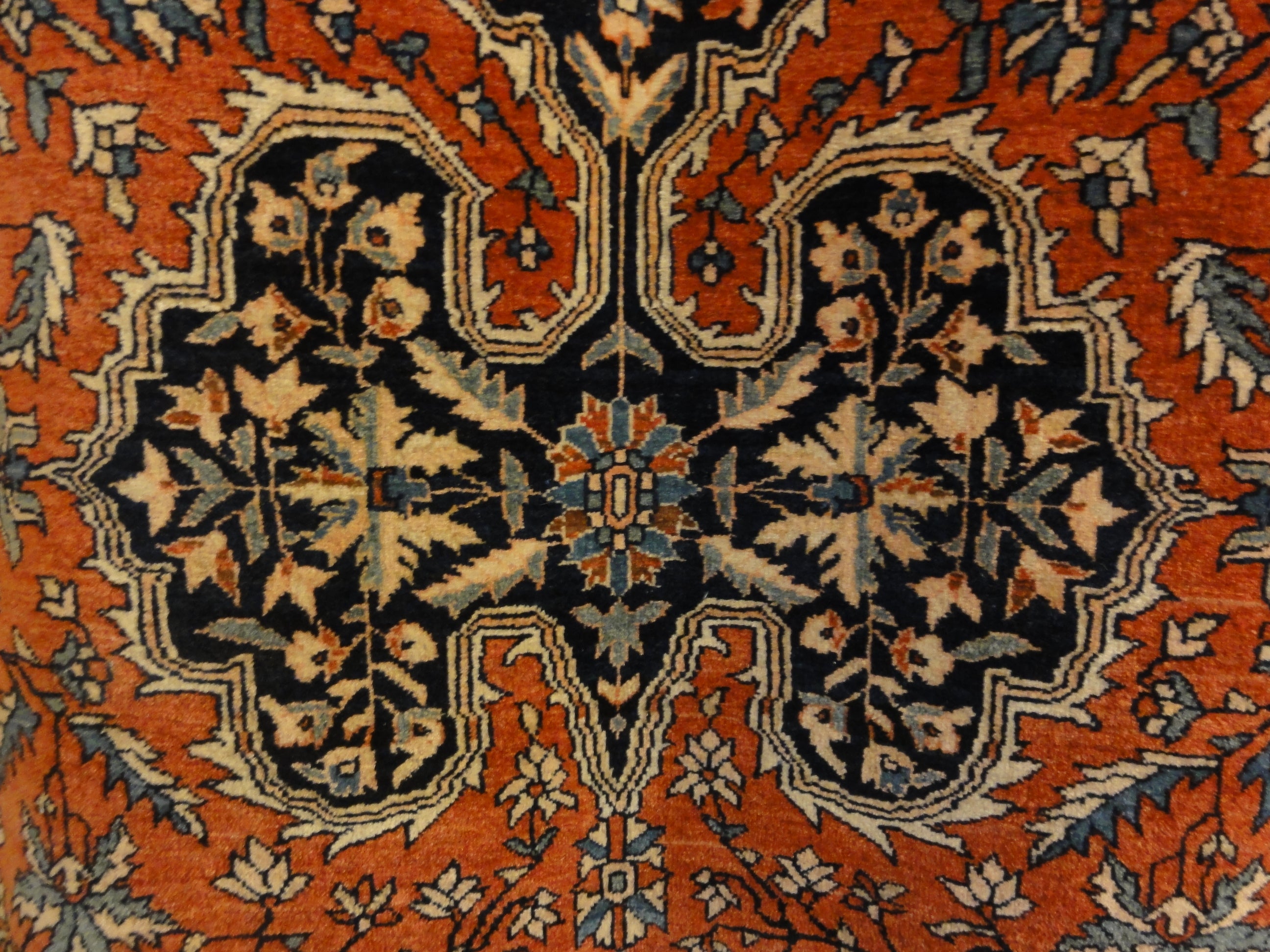 Antique Farahan Sarouk Rug 27465