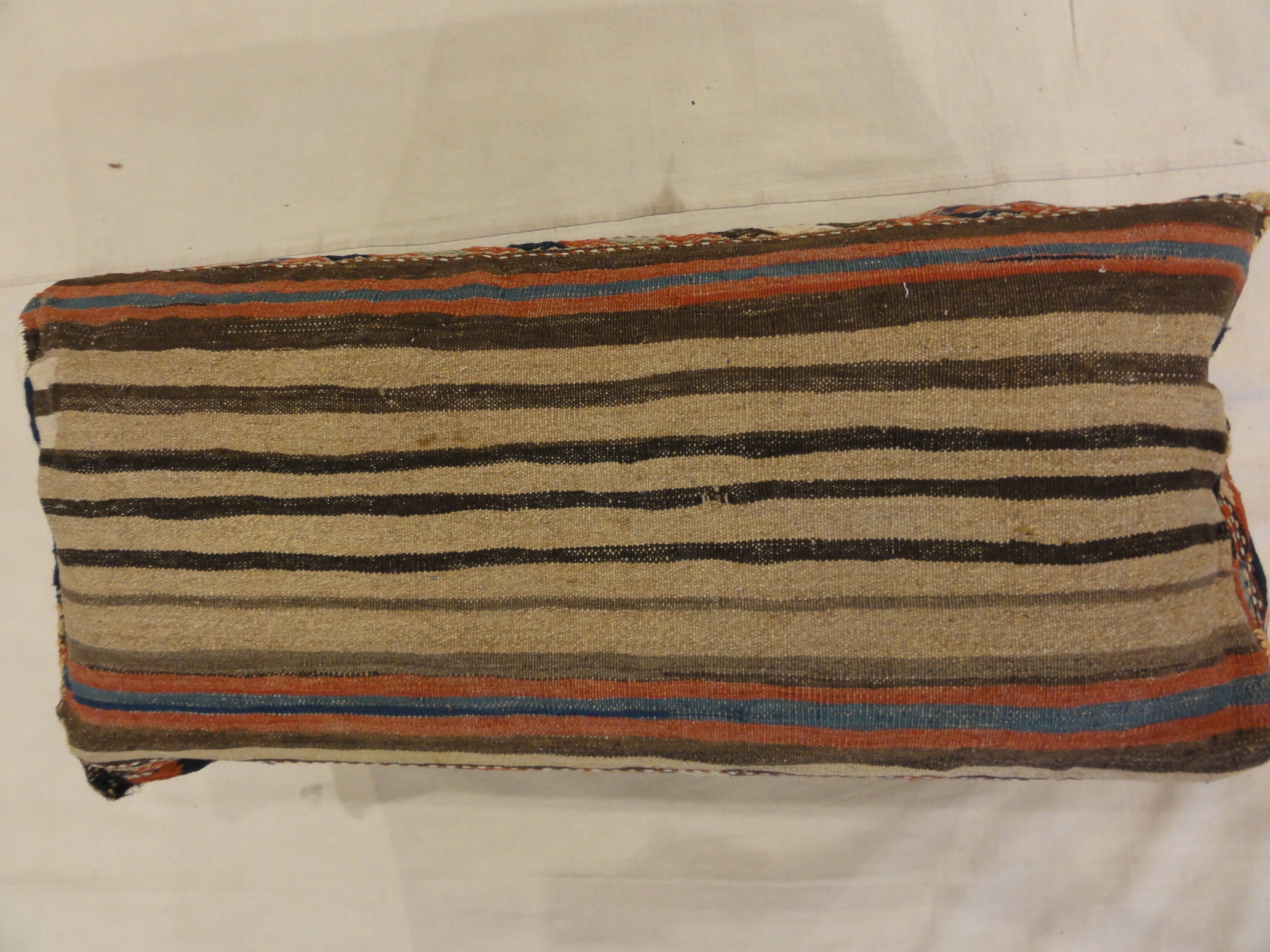 31990 Shahsavan Antique Kelim Camel Bag