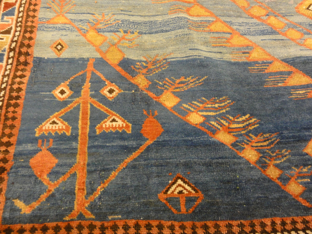 Unique antique Caucasian Shirvan Prayer Rug 30251