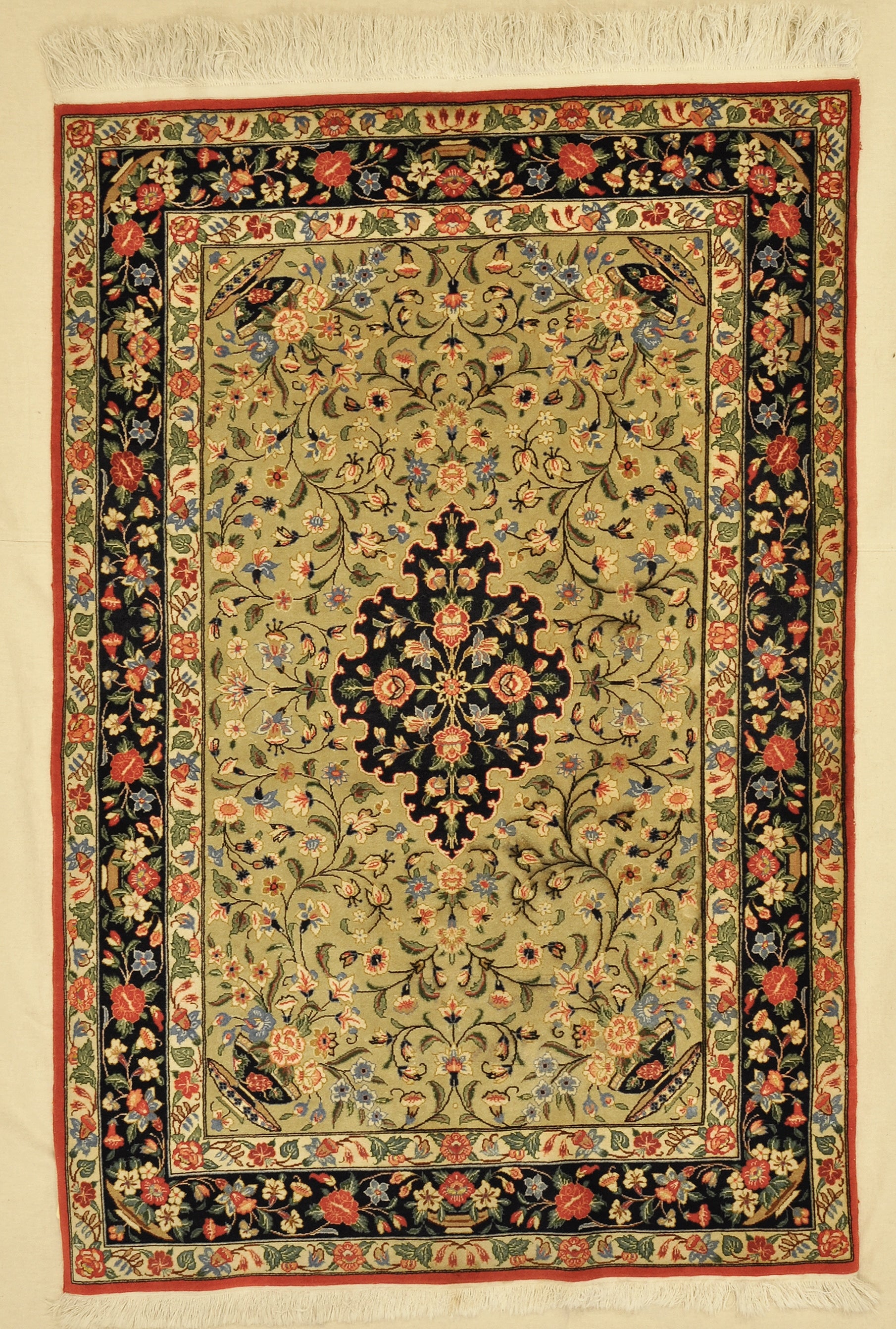 Vintage Persian Qum rugs and more oriental carpet 33271-