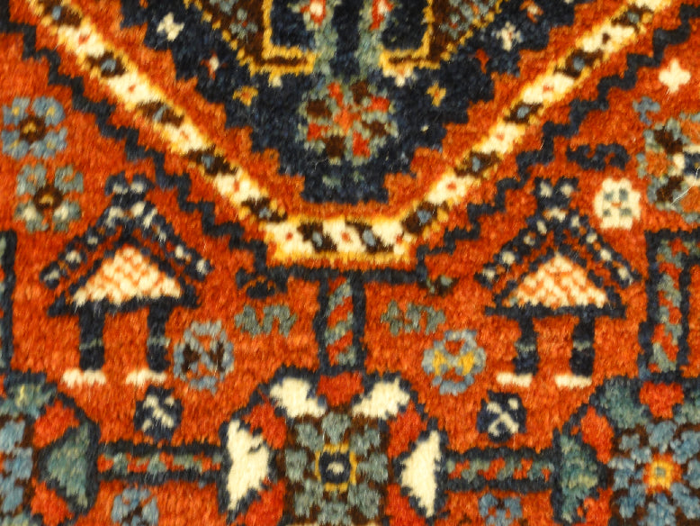 Fine-Unique-Antique-Qashgai-Rug-santa-barbara-design-center-29840