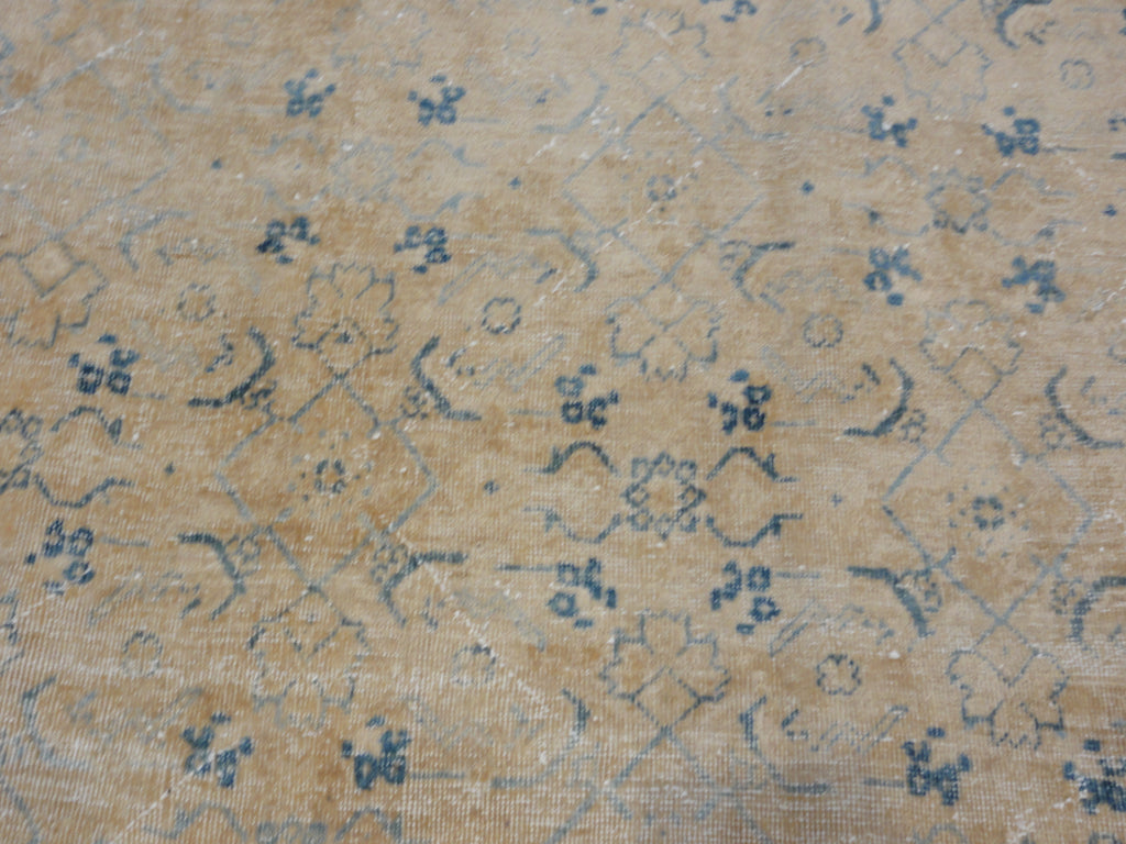 34860 Antique Vintage Tabriz Rug