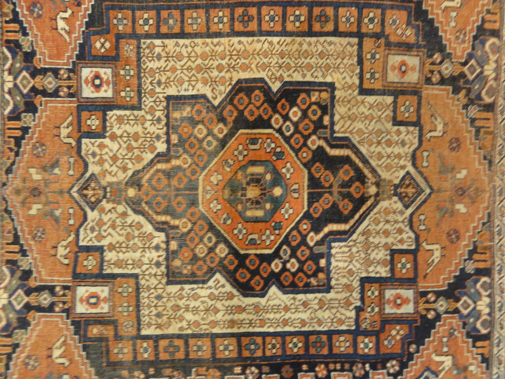 Antique Persian Afshar Rug Circa 1880 30730