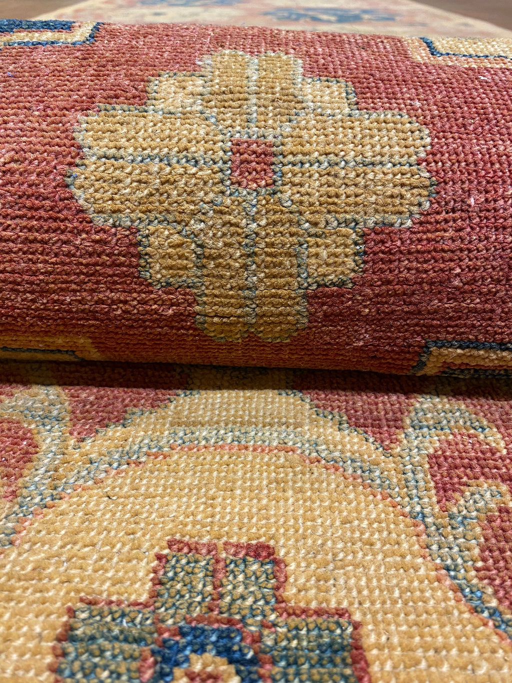 Antique Isphahan Runner 34950