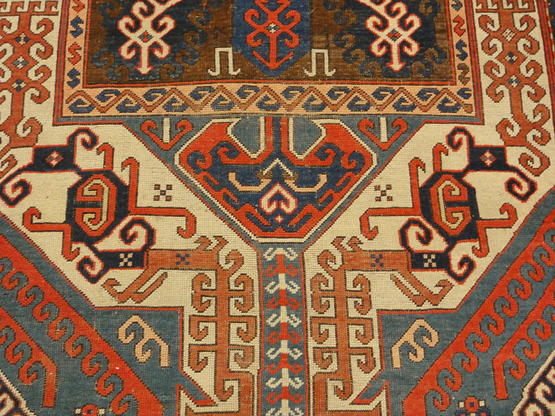 31417 Antique Caucasian Kasim Oushak