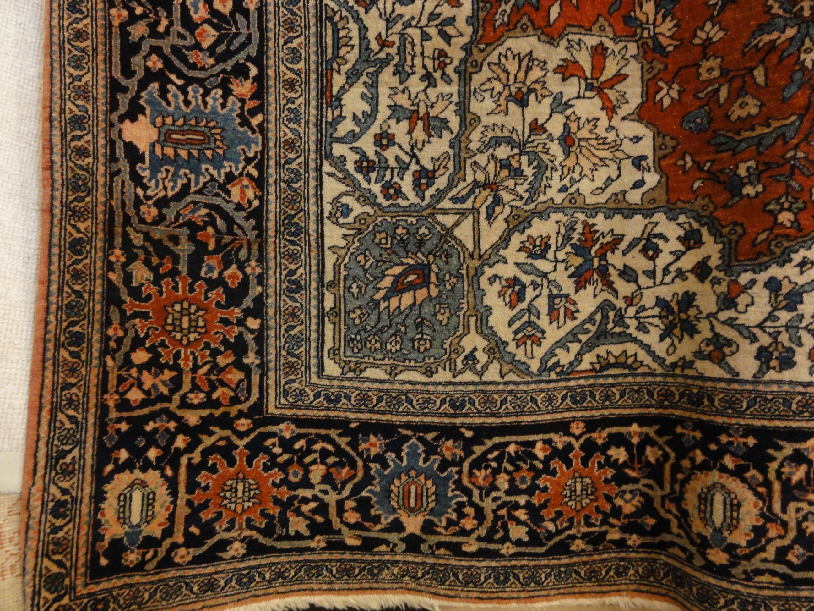 Antique Farahan Sarouk Rug 27465