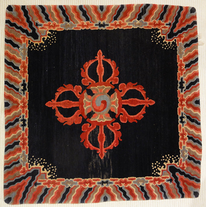 Small Antique Tibetan Rug | Rugs and More | Santa Barbara Design