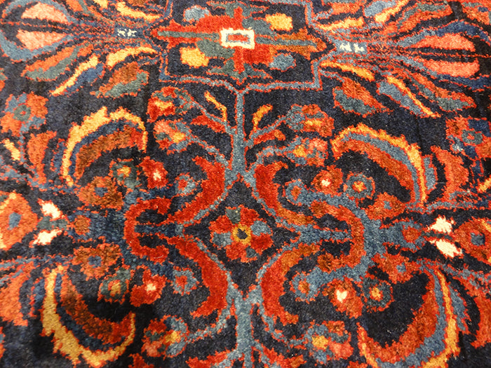 35097 Antique Bakhtiari Rug