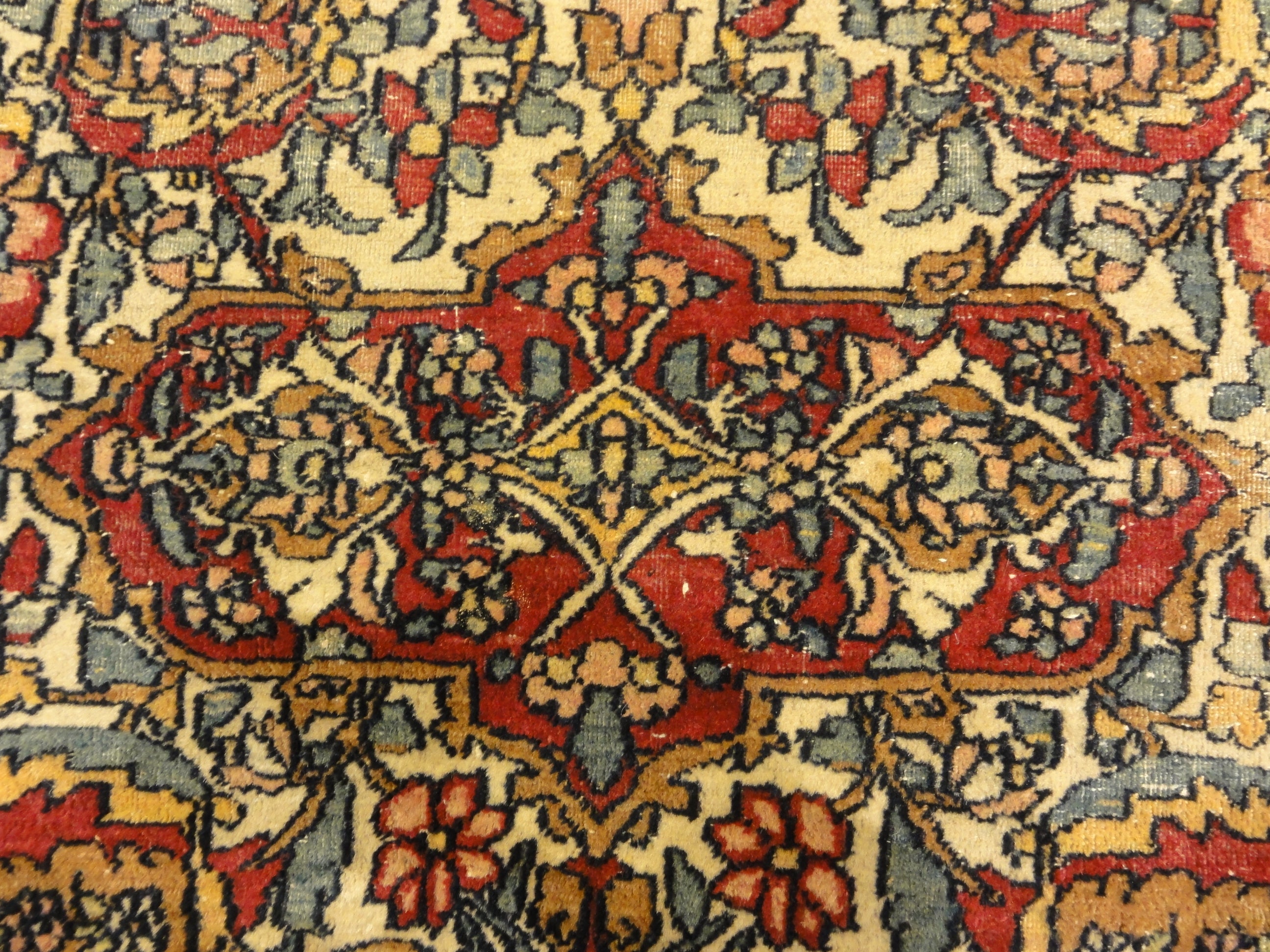 Antique Kerman Rug Circa 1890 36243