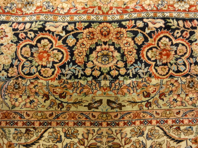 Finest in the world Silk Tabriz Garden of Paradise 30101
