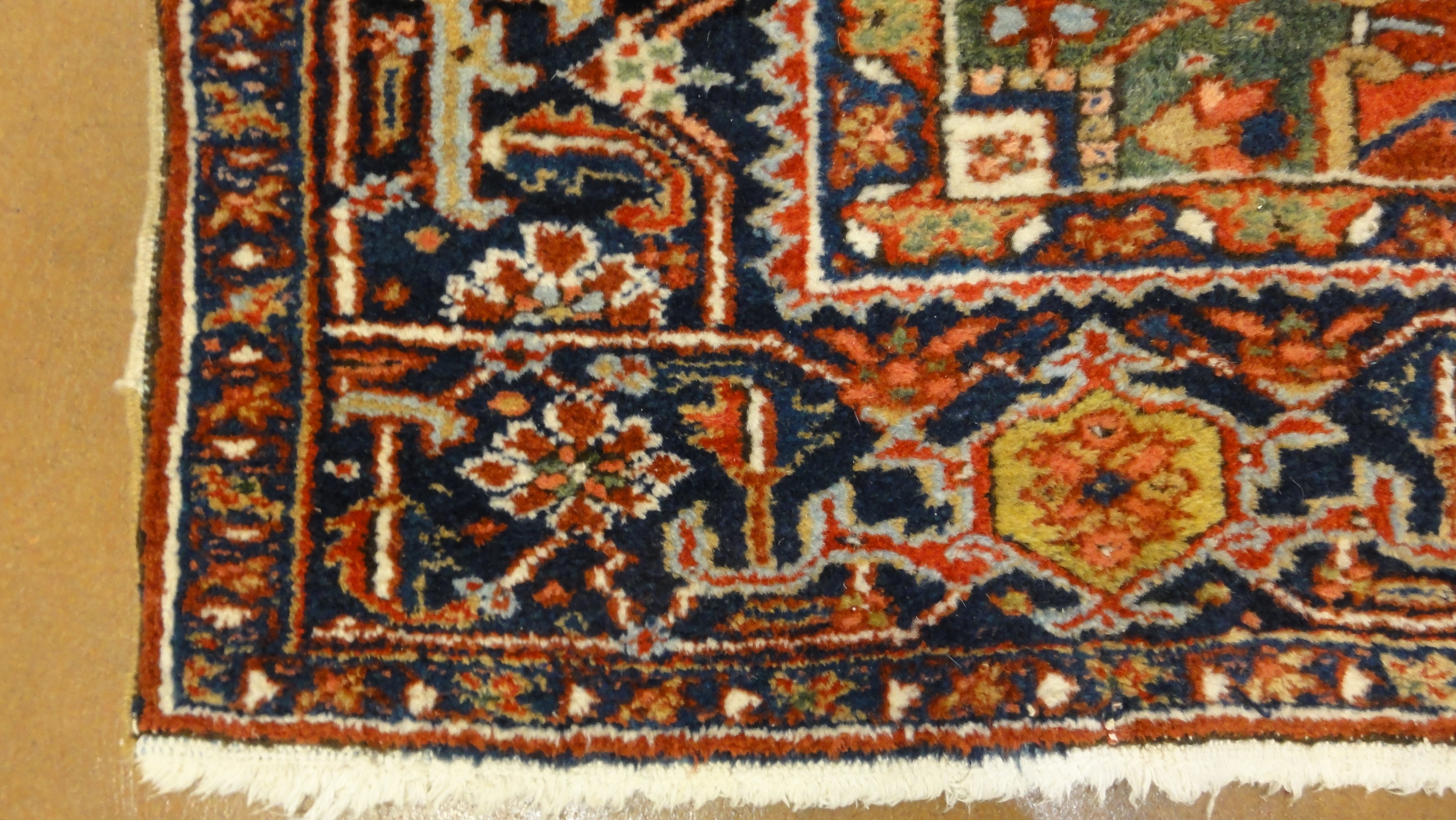 Antique Heriz Rug 34727
