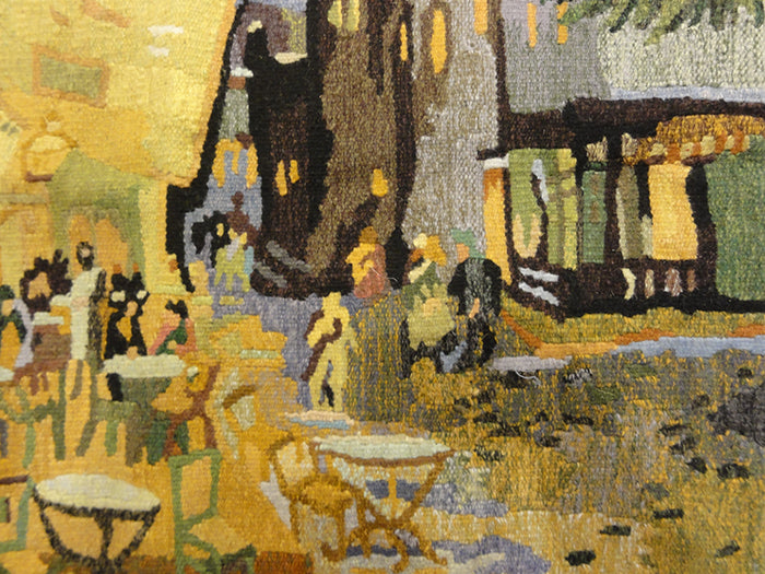 67170 Vincent Van Gogh Night in Paris Tapestry