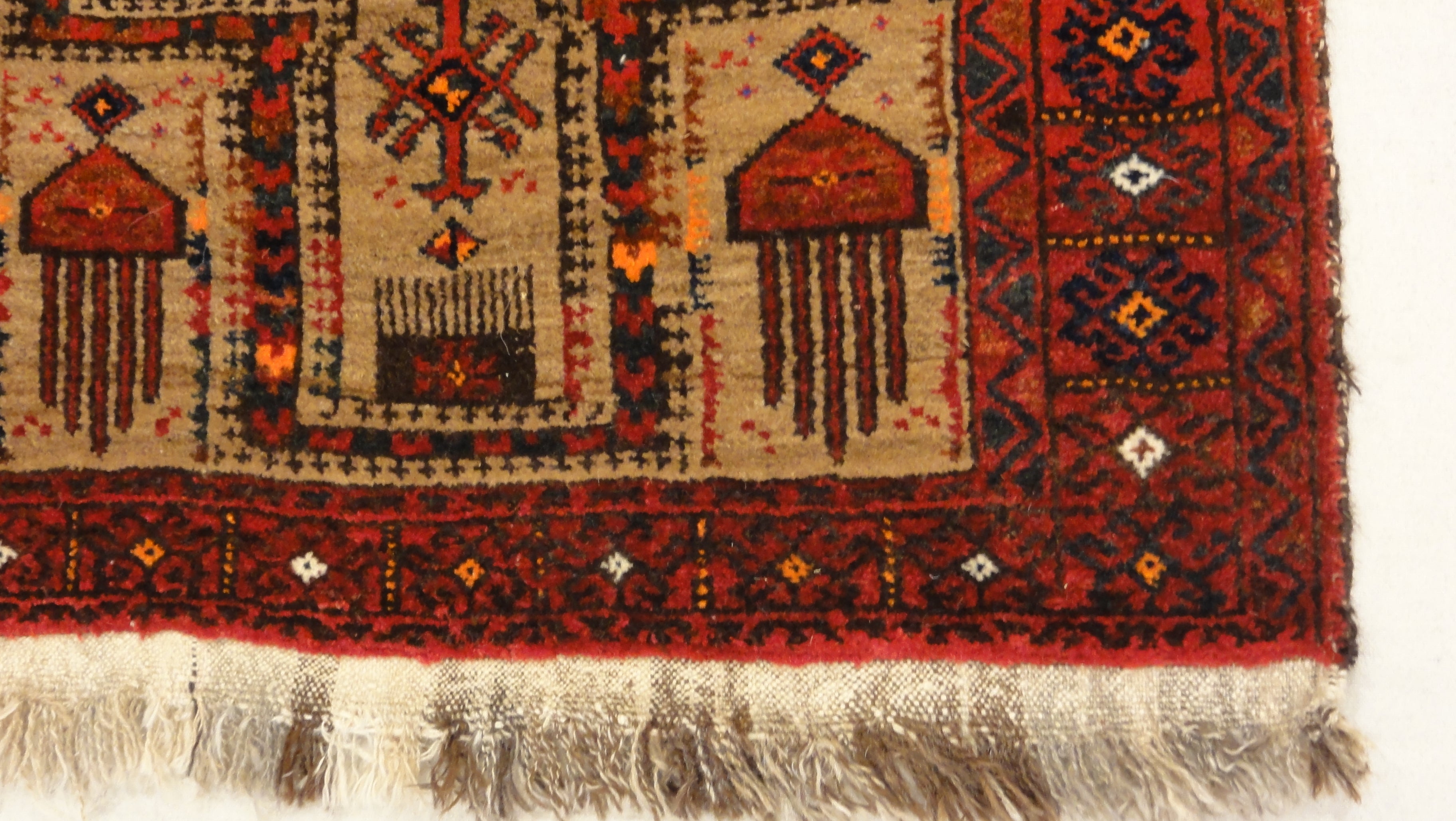 34641 Antique Baluchi Rug