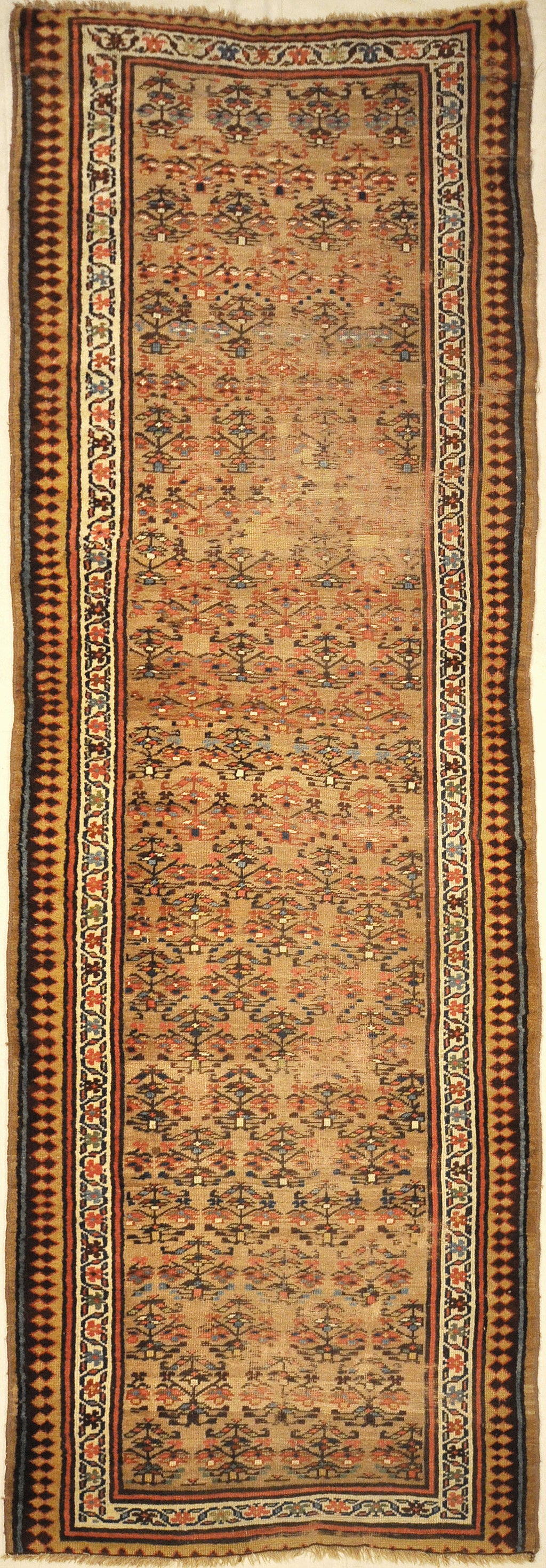 Antique Sarab Rug. A piece of genuine antique authentic woven carpet art sold by Santa Barbara Design Center Rugs and More.