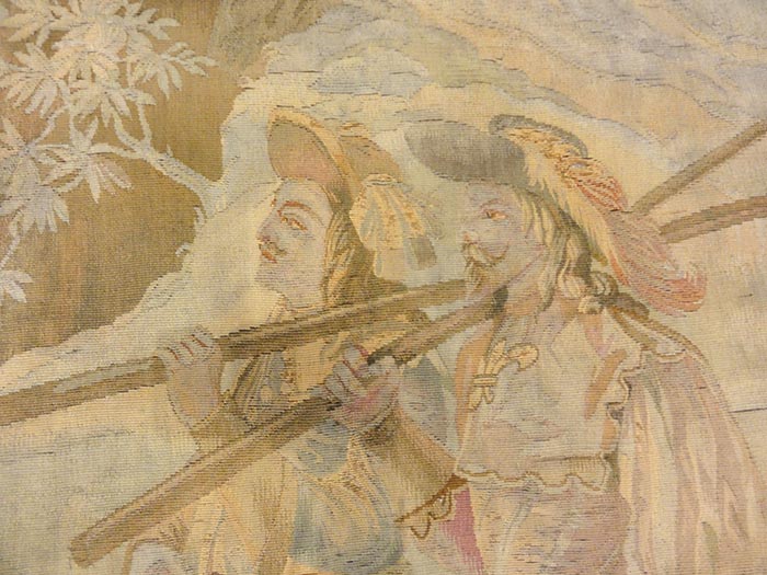 33242 Antique Hunting tapestry