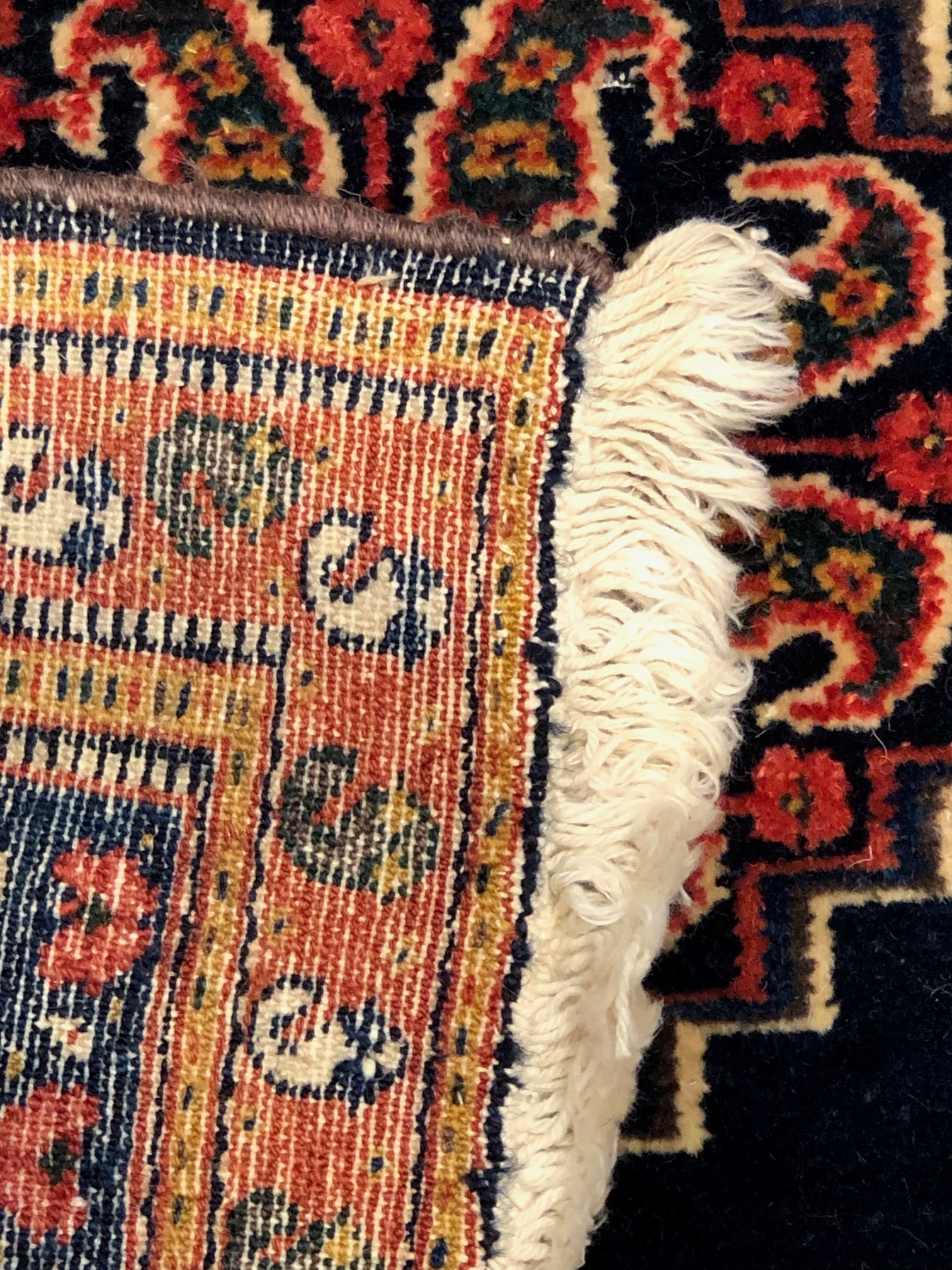 38220 Antique Rare Senneh Bagface