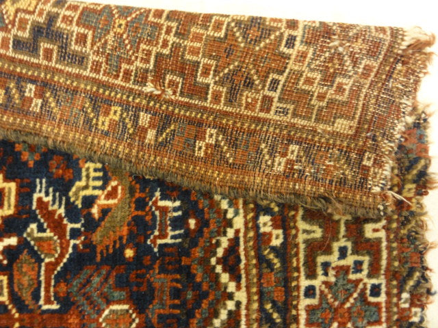 Antique Kahmseh Chicken Rug 30072