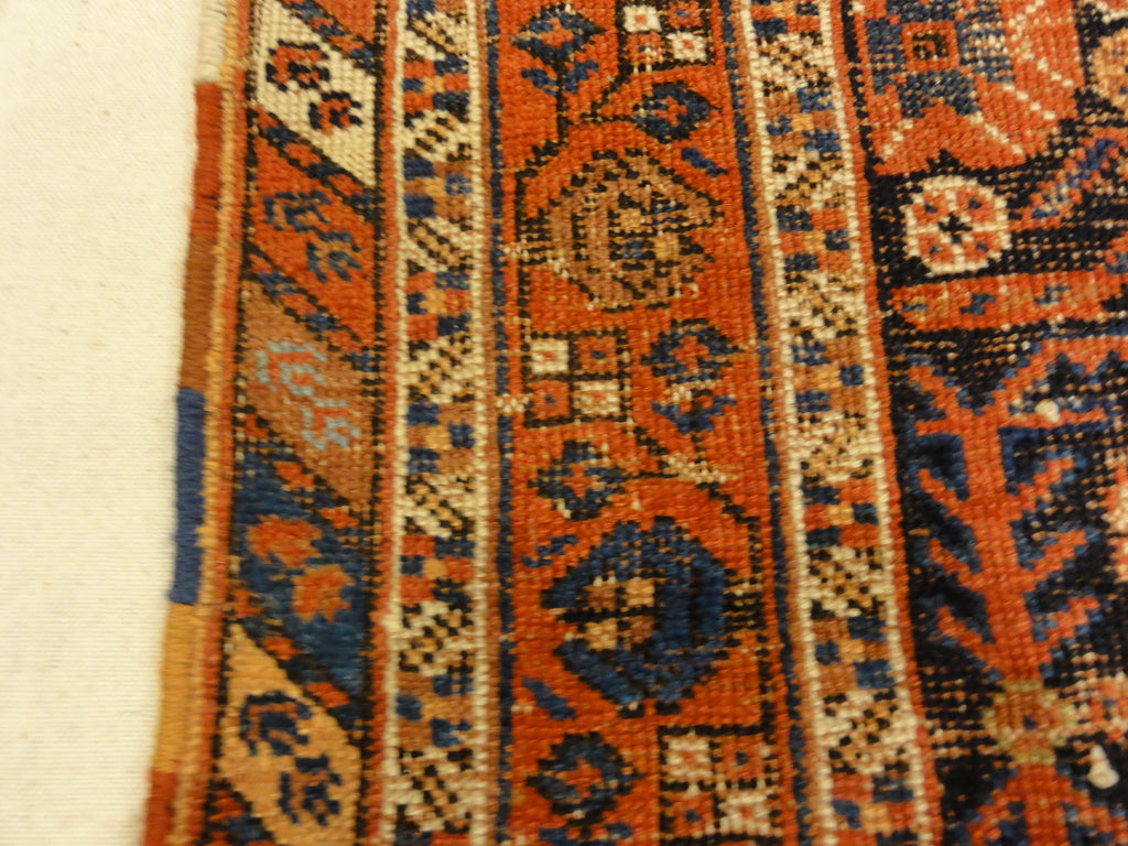 30242 Antique Persian Afshar Botteh gole hannah Rug