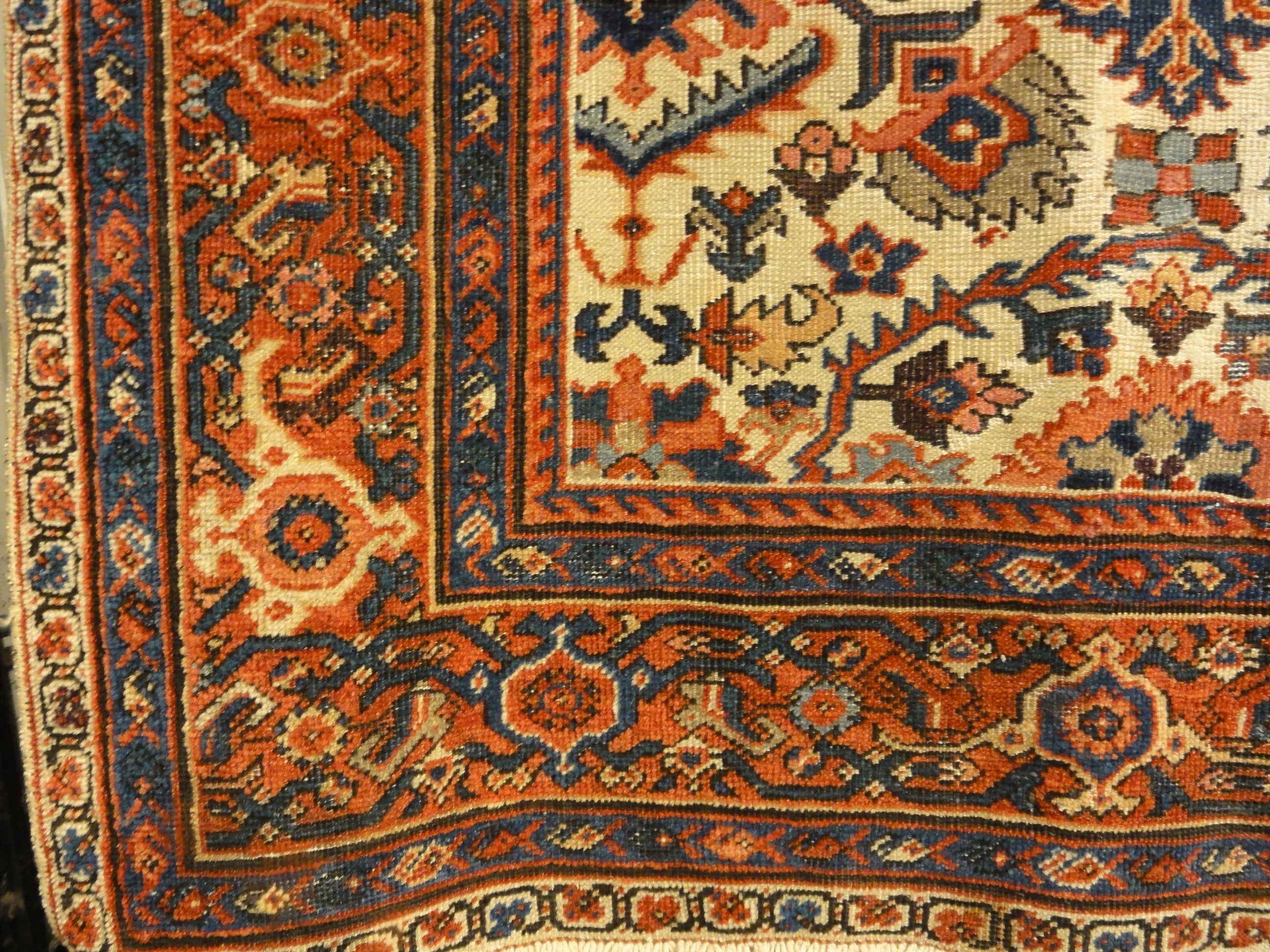 36002 Antique Ziegler Sultanabad Rug