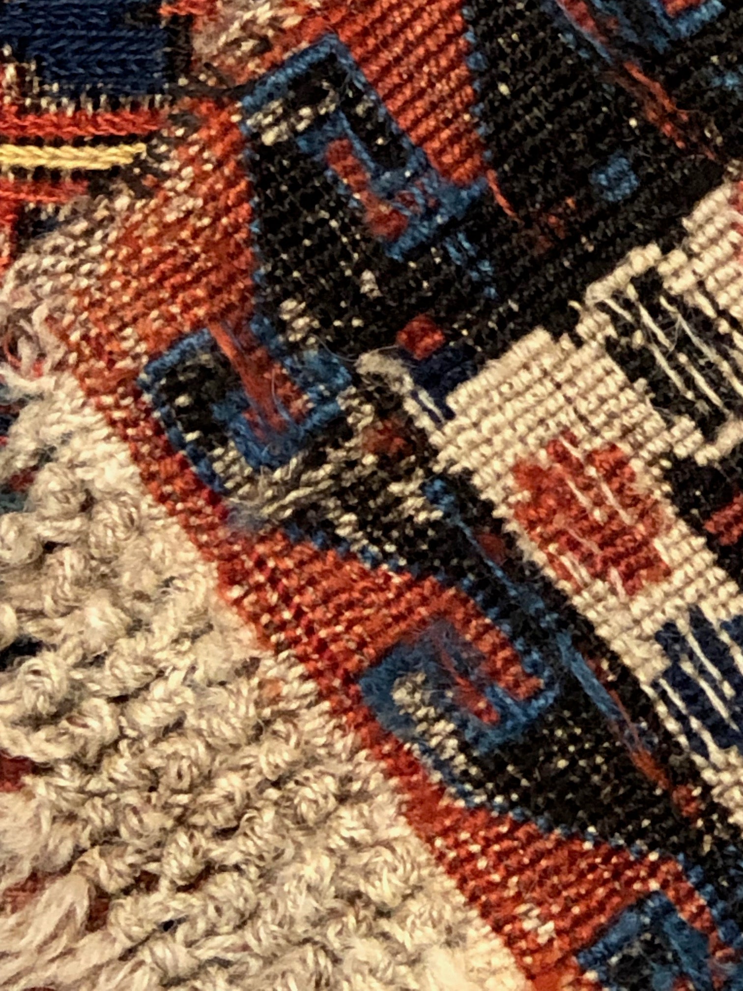 Antique Kuba Soumak Caucasian Rug 38229