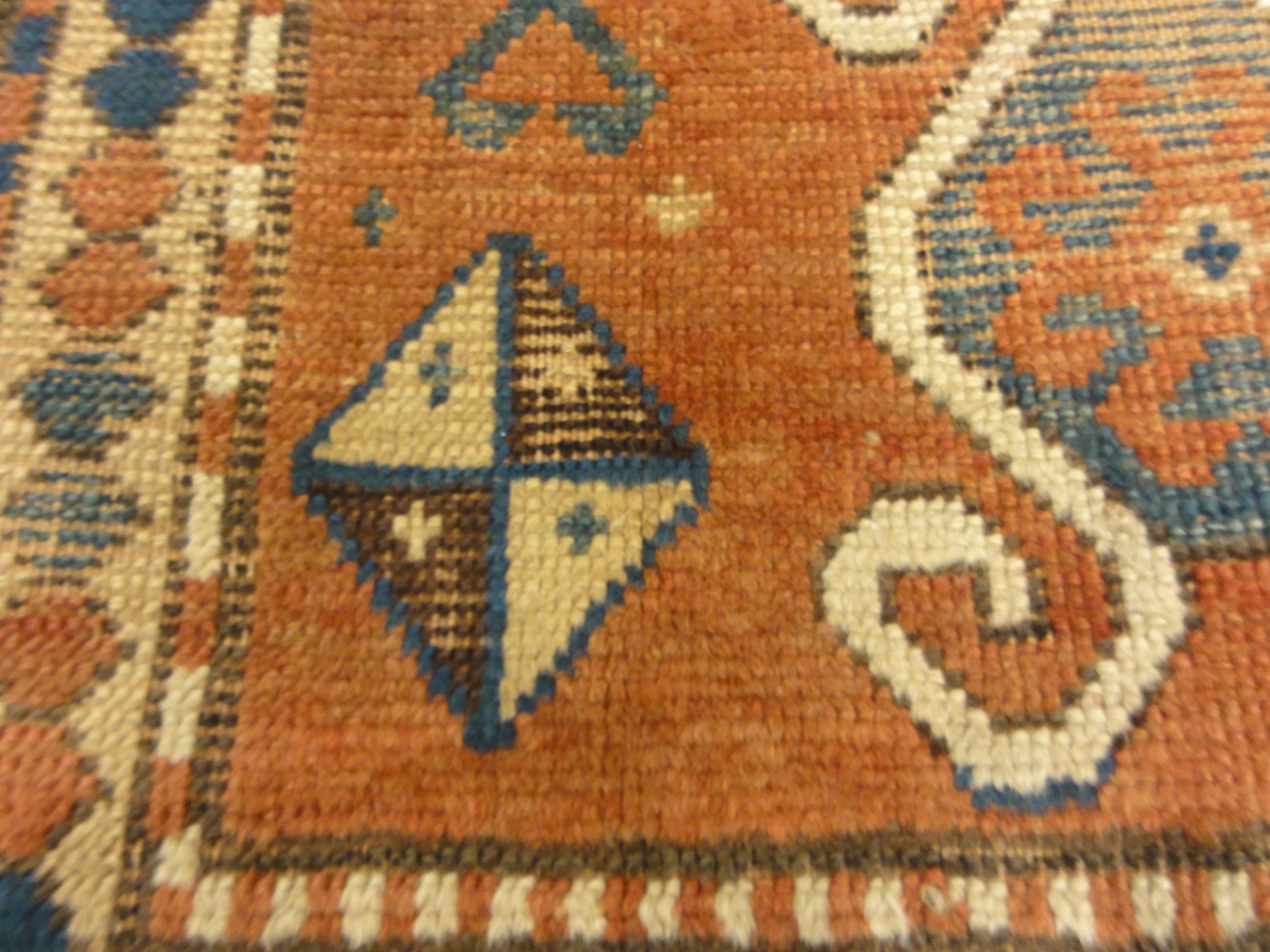 Antique Caucasian Kazak Rug Mid 19th Century 30534
