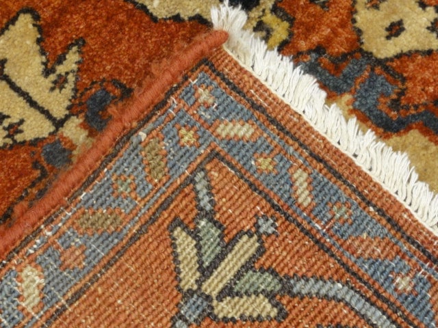 33456 Antique Serapi Heriz