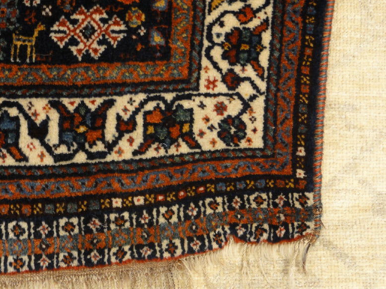 Fine-Unique-Antique-Qashgai-Rug-santa-barbara-design-center-29840