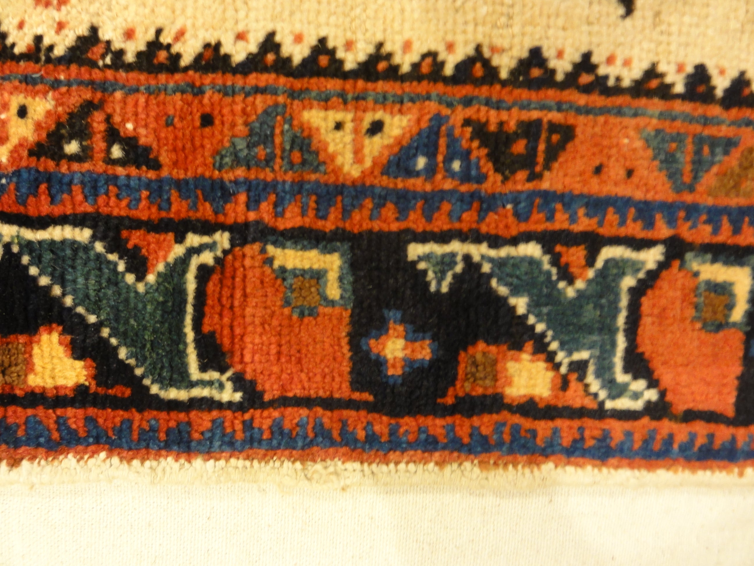 Antique Persian Afshar with All Over Floral Genuine Authentic Intricate Woven Carpet Art Santa Barbara Design Center Rugs and More