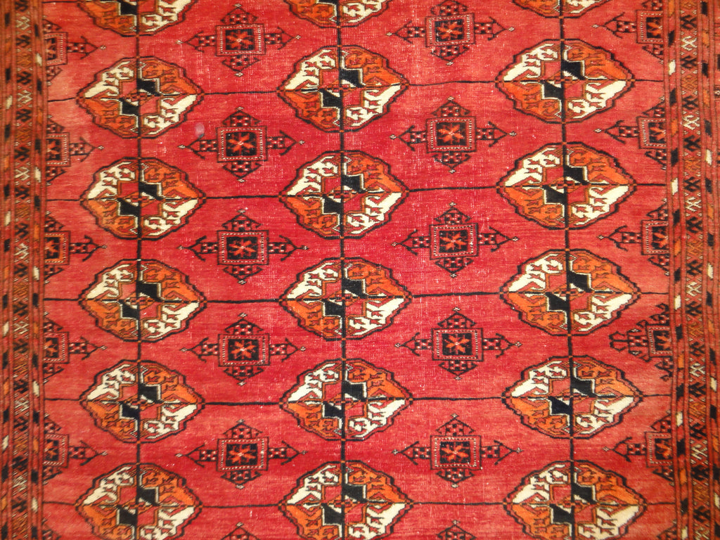 Antique Turkaman Rug 34595