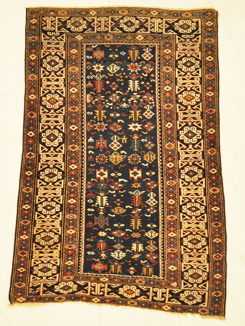 Antique Chichi Kuba Rug Circa 1880
