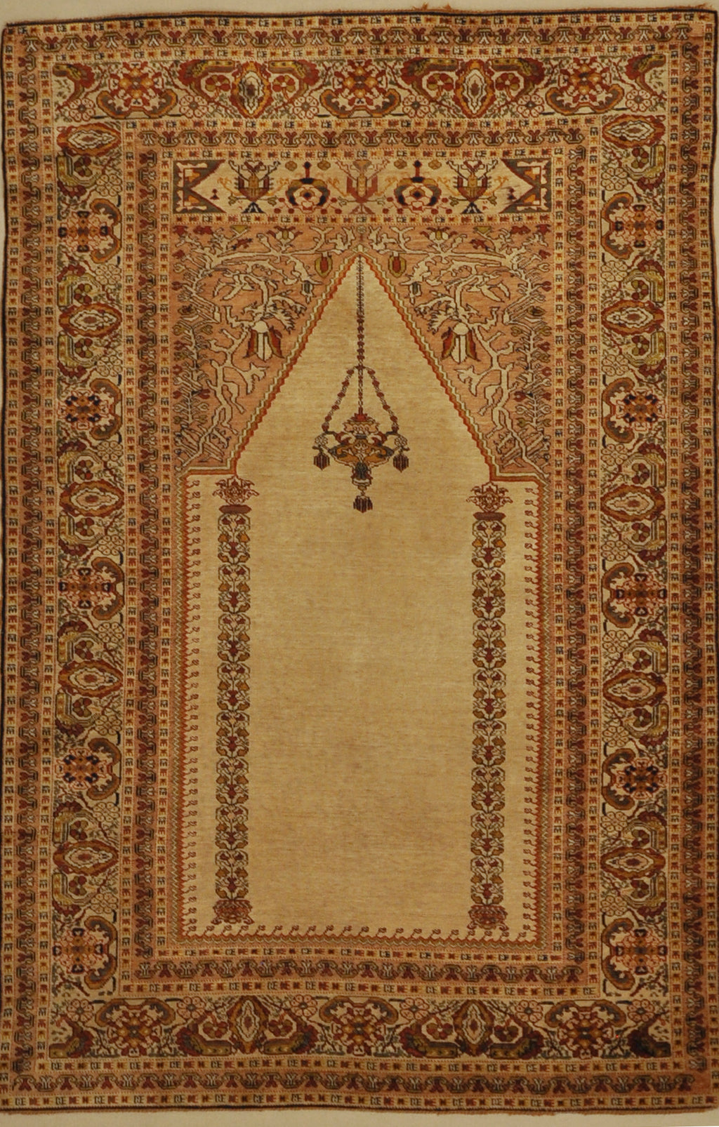 Antique Goerdes Prayer Rug Santa Barbara Design center 30025